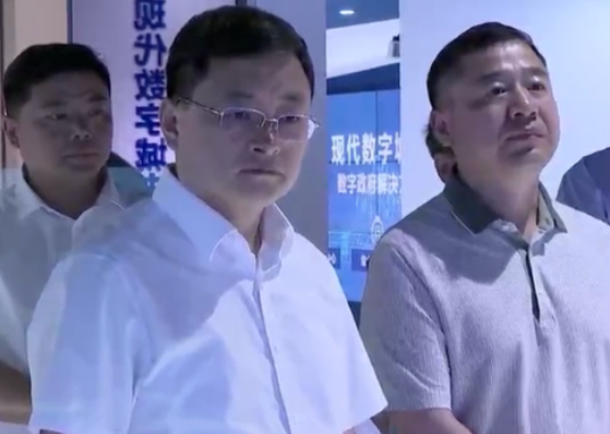 金沙集团3354cc系统总裁陈士刚与淄博市长于海田会谈，加速推动战略合作项目进程