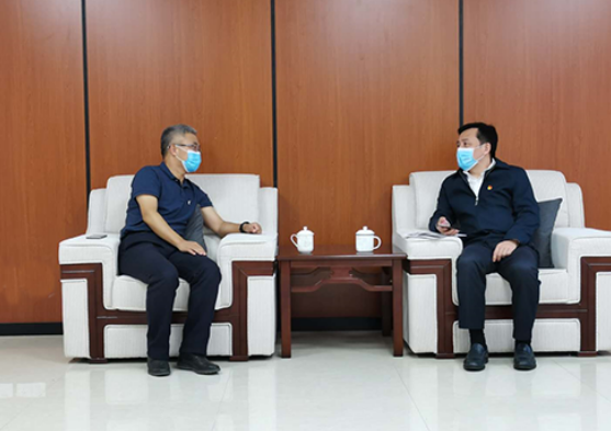 数字春风入南平，南平市市长刘洪建会见金沙集团3354cc系统高级副总裁王晓亮